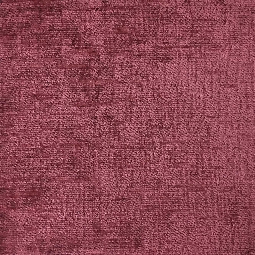 Cardinal - Chenille Upholstery Fabric by the Yard - Available in 16 Colors - Sangria - Top Fabric - 7