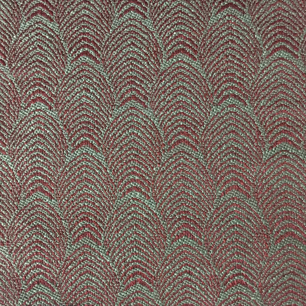 Carnaby - Jacquard Fabric Woven Designer Pattern Upholstery Fabric by the Yard - Available in 12 Colors - Henna - Top Fabric - 6