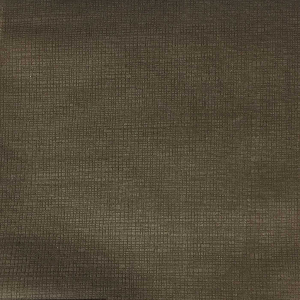 Creek - Textured Microfiber Velvet Upholstery Fabric by the Yard - Available in 20 Colors - Otter - Top Fabric - 16