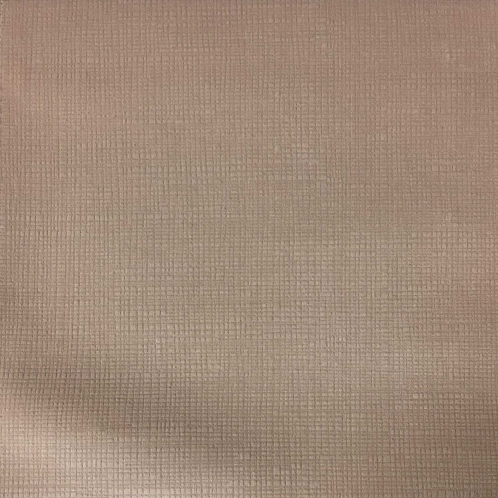 Creek - Textured Microfiber Velvet Upholstery Fabric by the Yard - Available in 20 Colors - Rosequartz - Top Fabric - 8