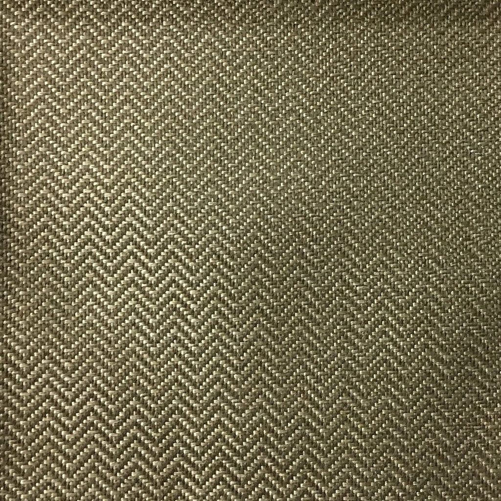 Devon - Chevron Pattern Multi-Purpose Woven Upholstery Fabric by the Yard - Available in 11 Colors - Driftwood - Top Fabric - 8
