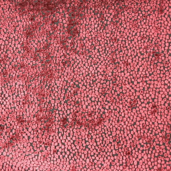 Florence Dots - Burnout Velvet Upholstery Fabric by the Yard - Available in 18 Colors - Emerald - Top Fabric - 5