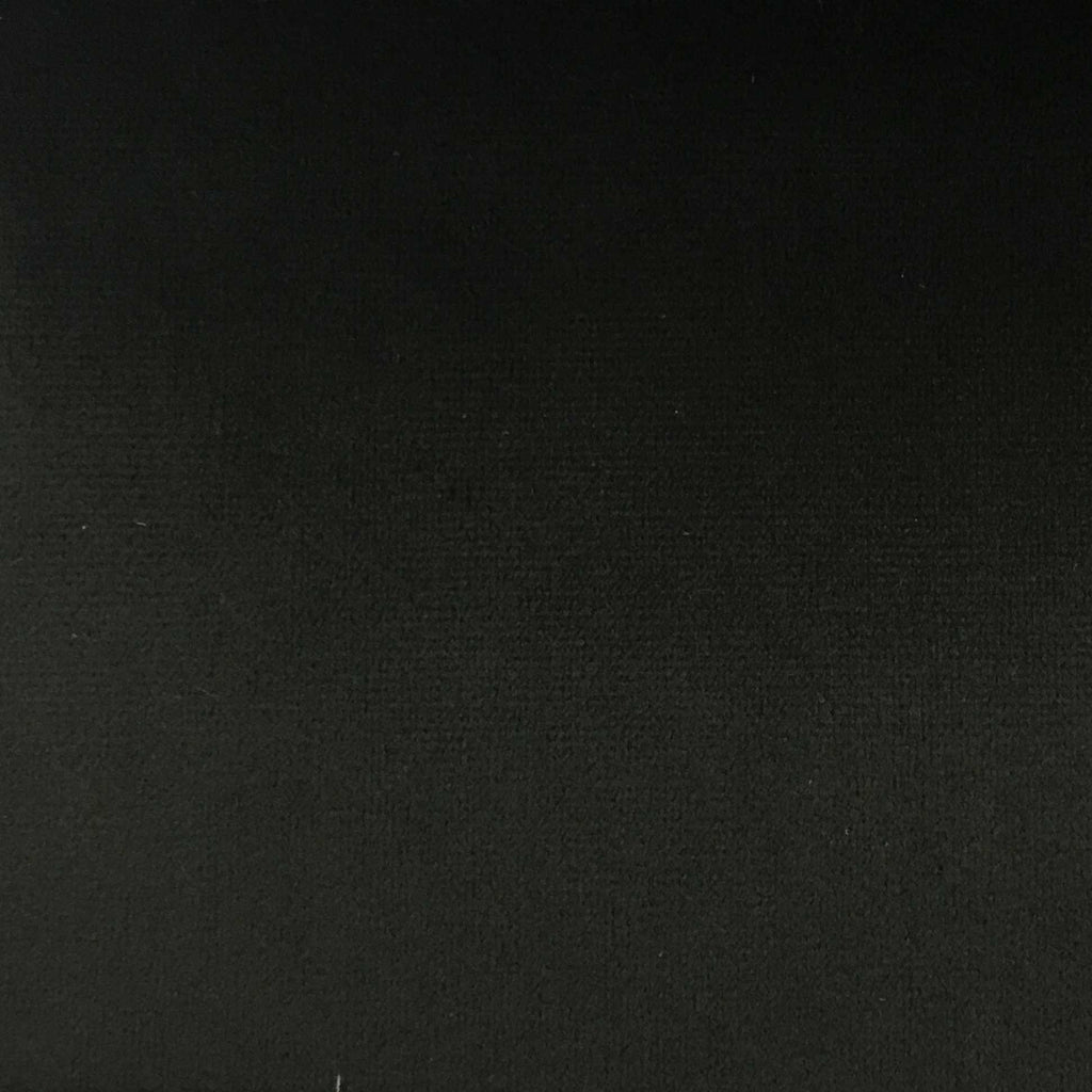 Islington - Plush Microvelvet Multi-Purpose Velvet Fabric by the Yard - Available in 33 Colors - Black - Top Fabric - 5
