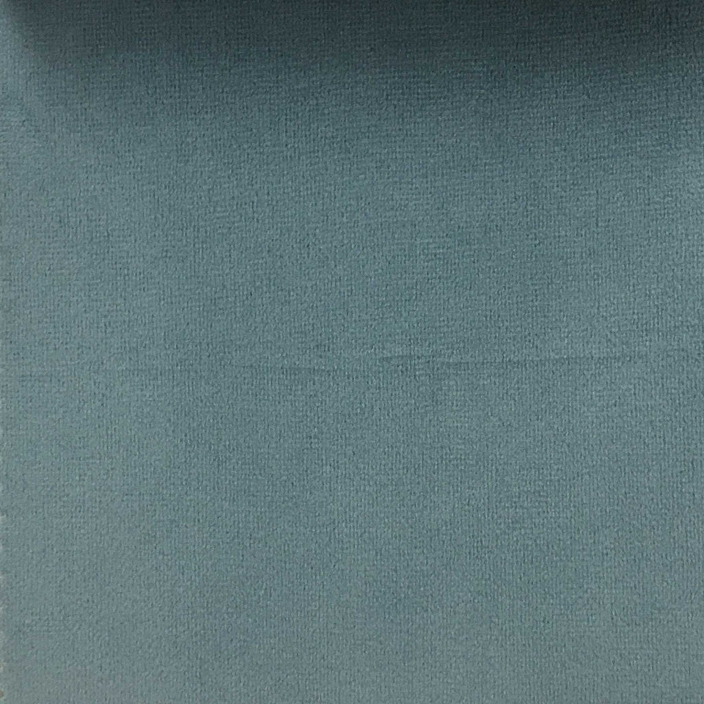 Islington - Plush Microvelvet Multi-Purpose Velvet Fabric by the Yard - Available in 33 Colors - Ocean - Top Fabric - 12