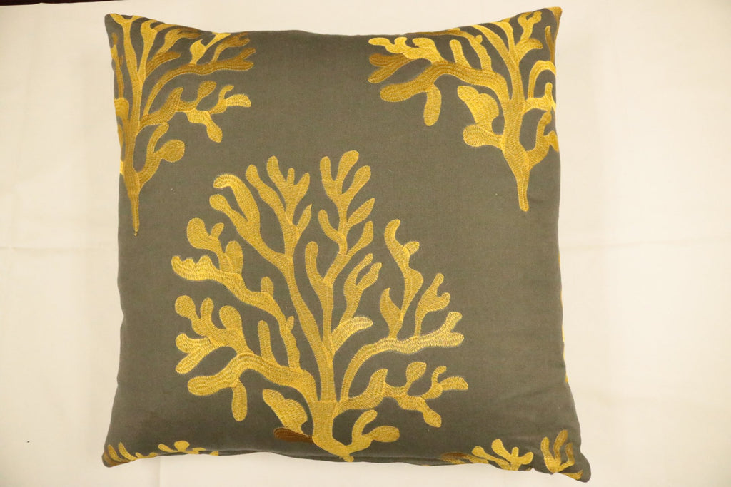 Balboa - Linen Jacquard Embroidery Reef Pattern Fabric