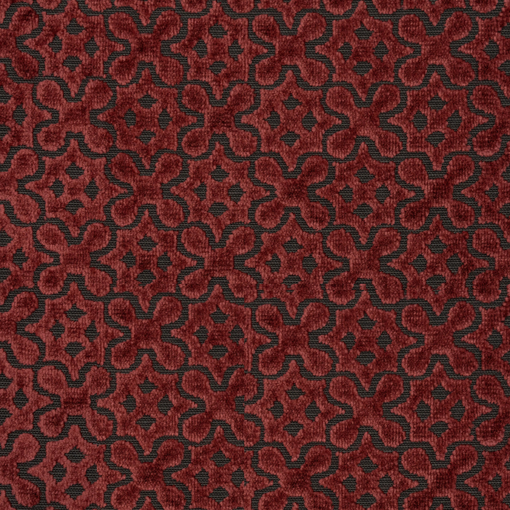 JIGSAW - BORNOUT VELVET DRAPERY, WINDOW CURTAIN AND UPHOLSTERY FABRIC BY THE YARD