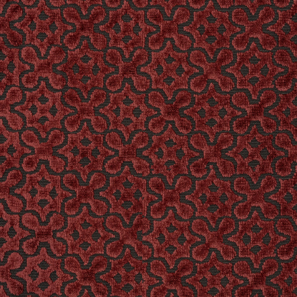 JIGSAW - BORNOUT VELVET DRAPERY, WINDOW CURTAIN AND UPHOLSTERY FABRIC BY THE YARD
