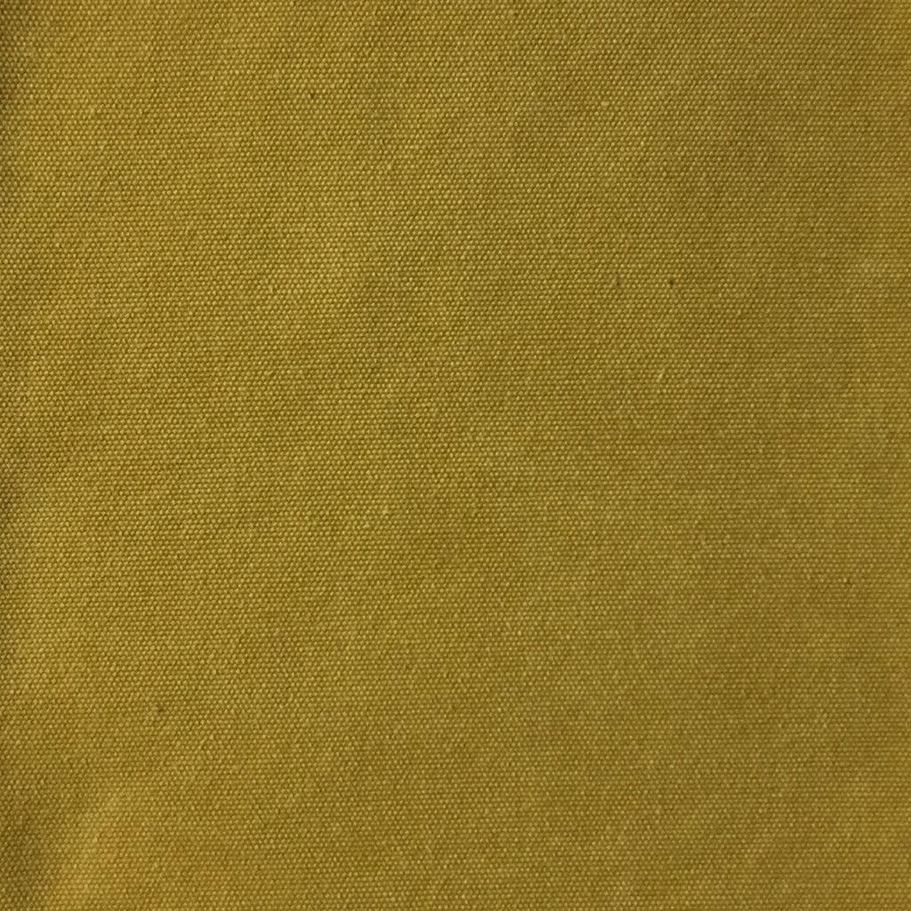 Lido - Cotton Canvas Upholstery Fabric by the Yard - Available in 16 Colors - Curry - Top Fabric - 8