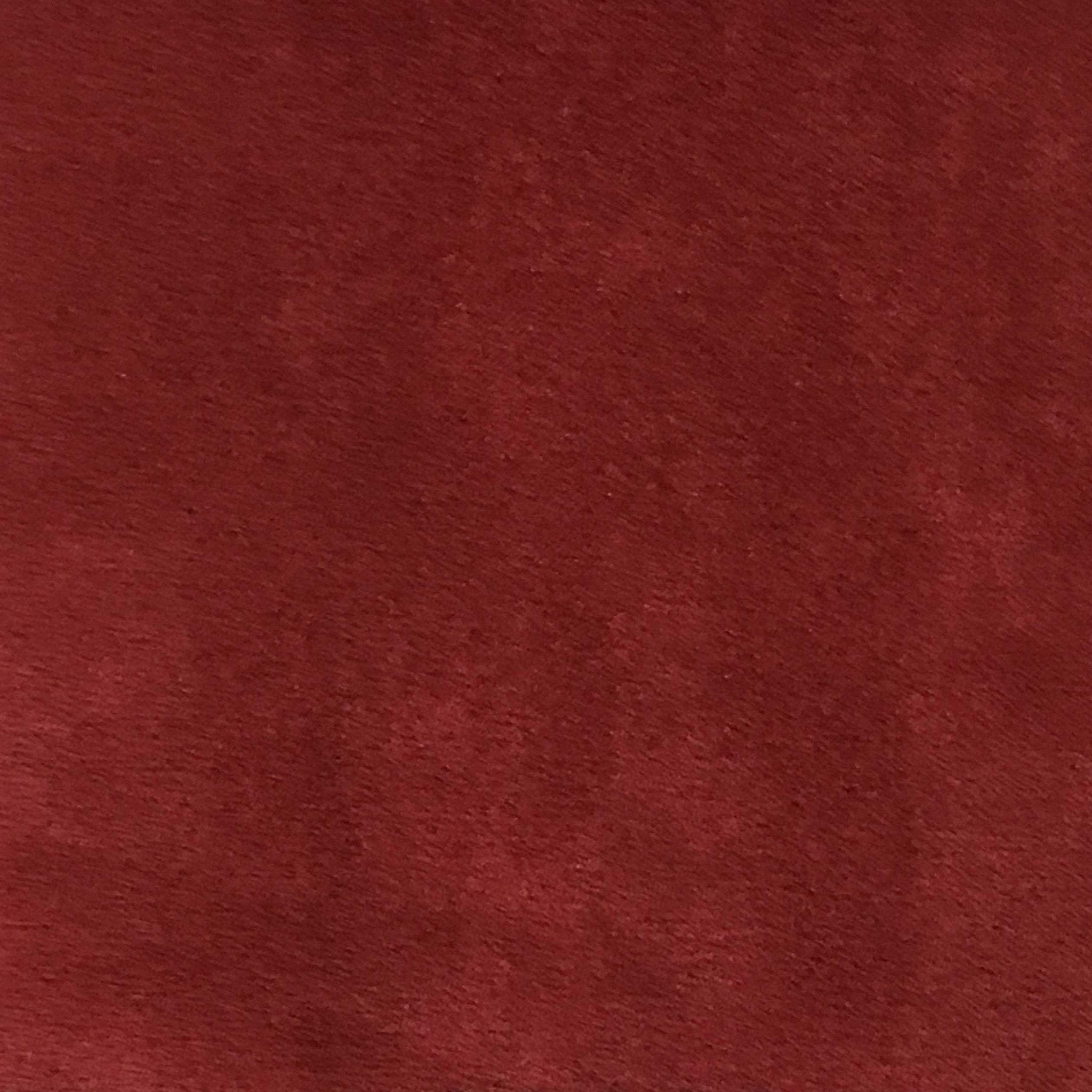 Red Suede Pattern Red Suede Fabric