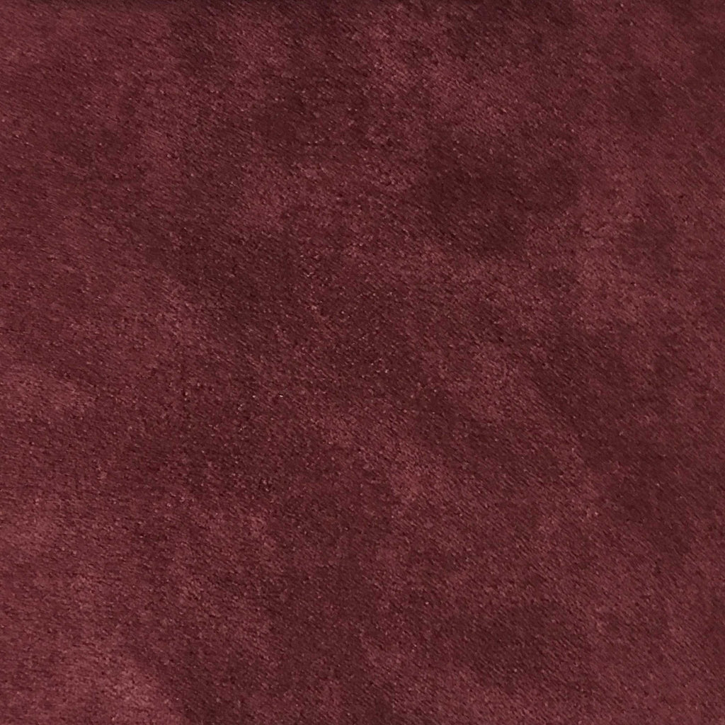 Light Suede - Microsuede Fabric by the Yard - Available in 30 Colors - Wine - Top Fabric - 19