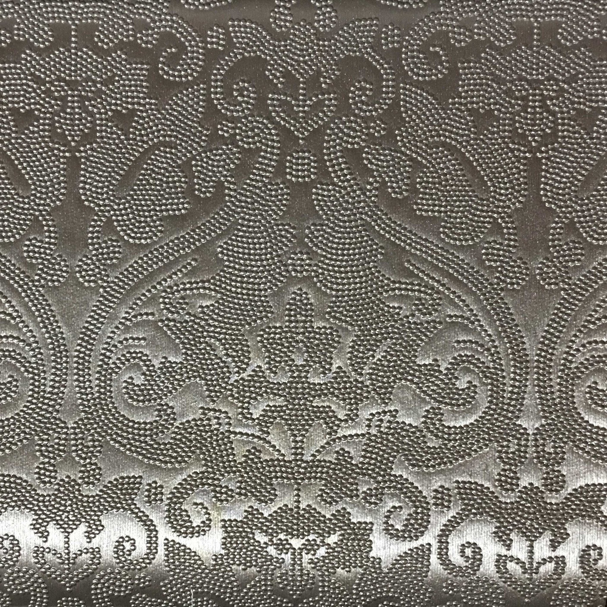 Silver Pattern Fabric