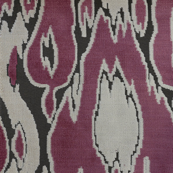 MALDIVES - ABSTRACT DESIGNER PATTERN CUT VELVET UPHOLSTERY FABRIC BY THE YARD