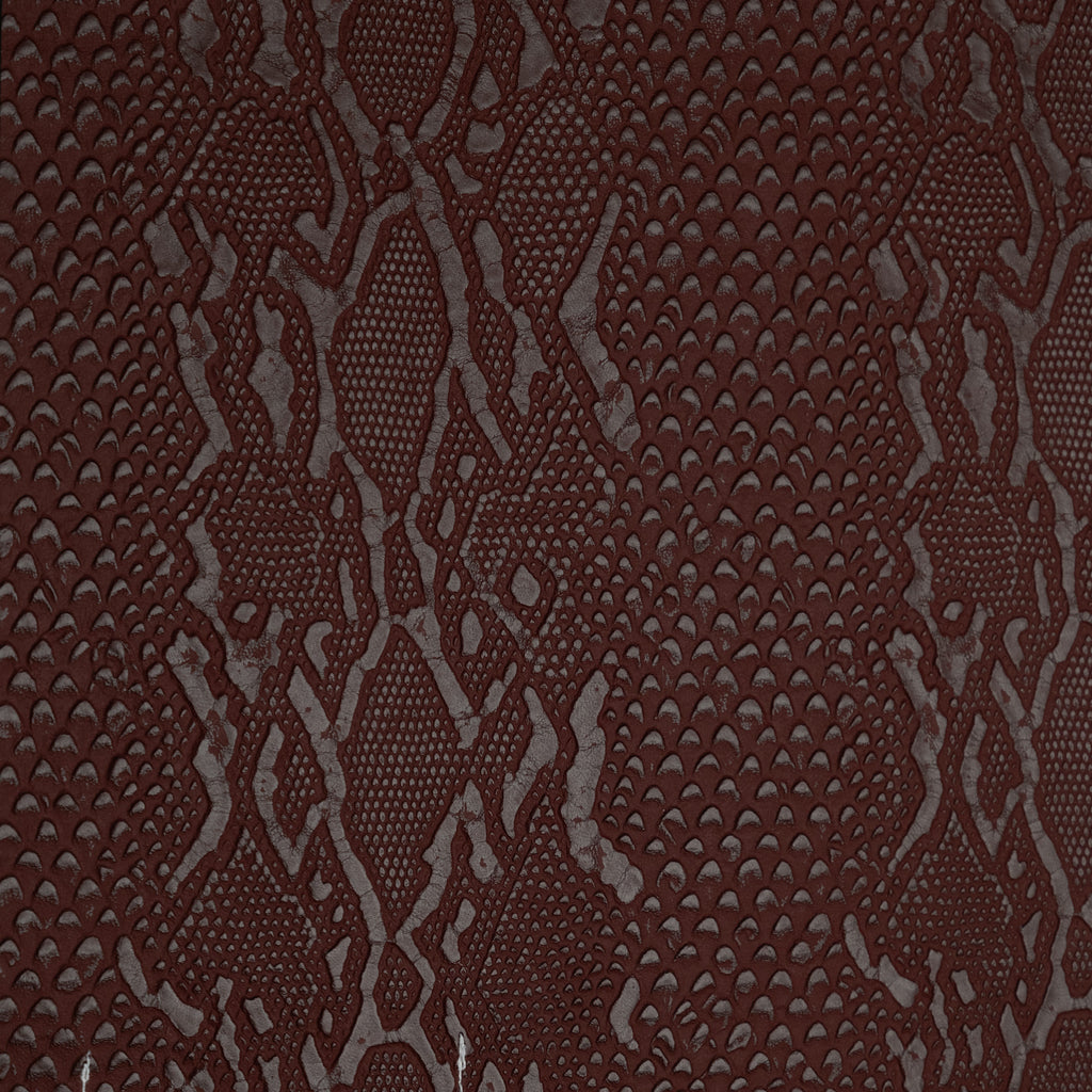 NOLITA - SNAKE SKIN MATTE COLOR VINYL UPHOLSTERY FABRIC BY THE YARD