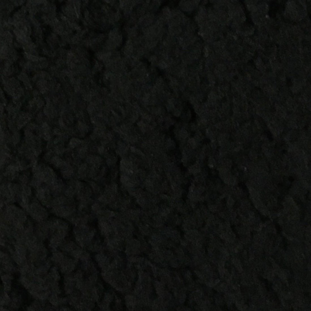 Puffy - Stretch Sherpa Fabric Faux Fur Fabric by the Yard - Available in 13 Colors - Black - Top Fabric - 6