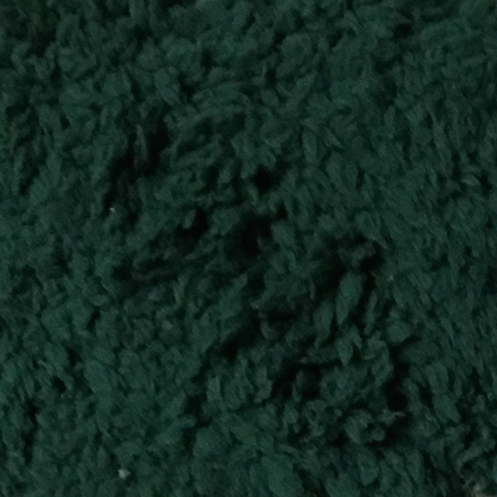 Puffy - Stretch Sherpa Fabric Faux Fur Fabric by the Yard - Available in 13 Colors - Hunter Green - Top Fabric - 13
