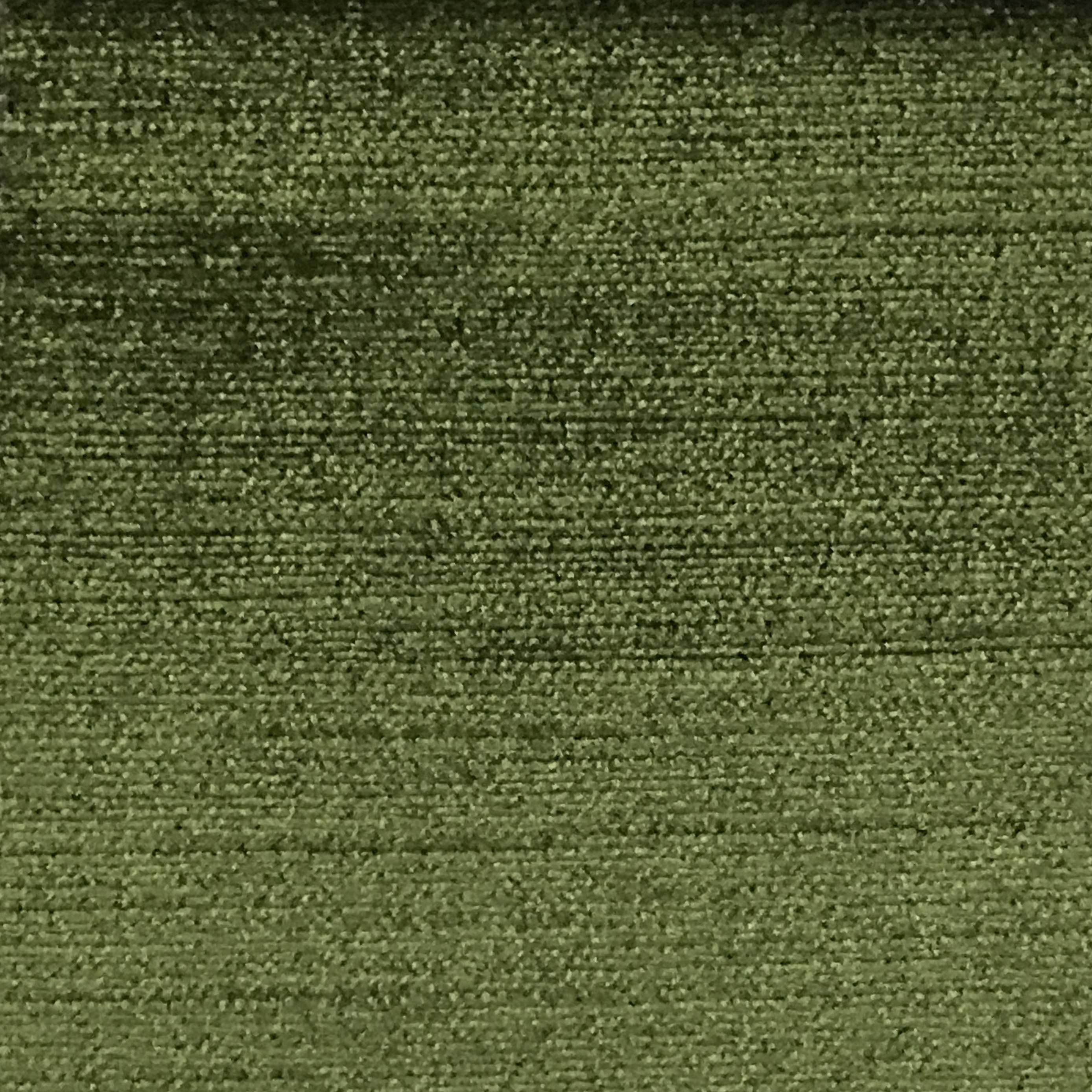 Green Green Solid Texture Velvet Upholstery Fabric by The Yard