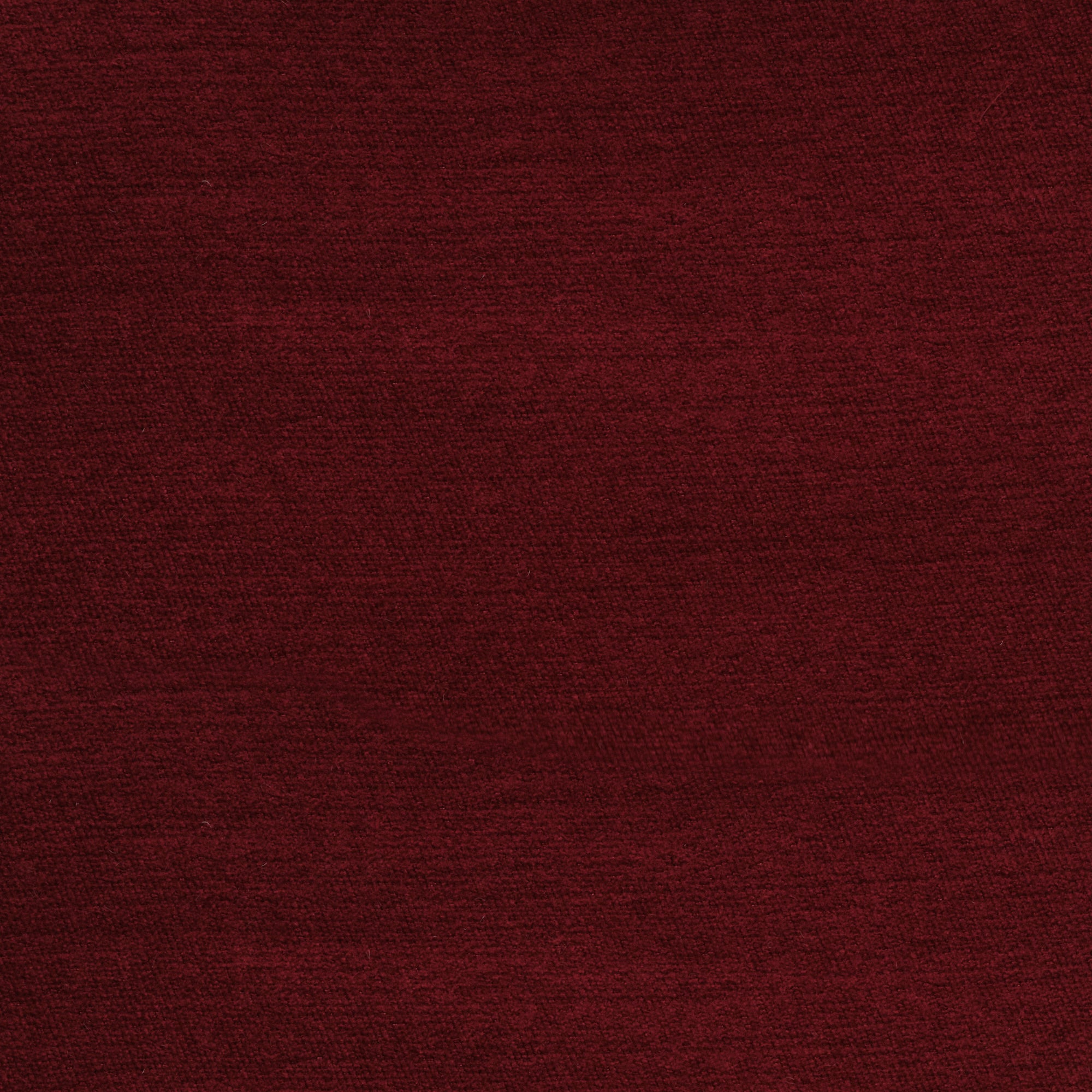Red Burgundy Solid Texture Chenille Upholstery Fabric by The Yard