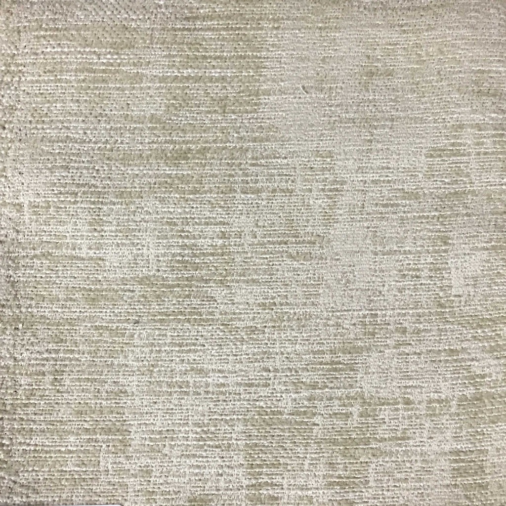 Saunders - Modern Chenille Fabric Upholstery Fabric by the Yard - Available in 22 Colors - Ricepaper - Top Fabric - 13