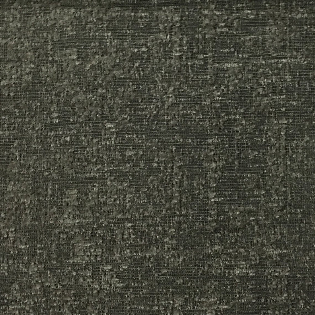 Splendid - Basic Textured Chenille Fabric Upholstery Fabric by the Yard - Available in 17 Colors - Gunmetal - Top Fabric - 9