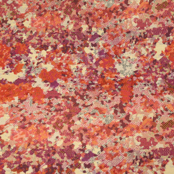SUNSET GARDEN -HIGH-QUALITY JACQUARD ARTISTIC PATTERN UPHOLSTERY FABRIC BY THE YARD