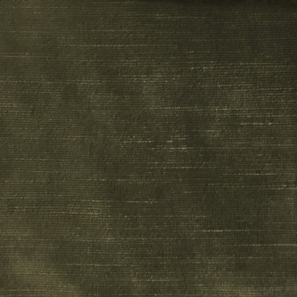 Waterloo - Slubbed Plush Velvet Upholstery Fabric by the Yard - Available in 15 Colors - Plantation - Top Fabric - 11