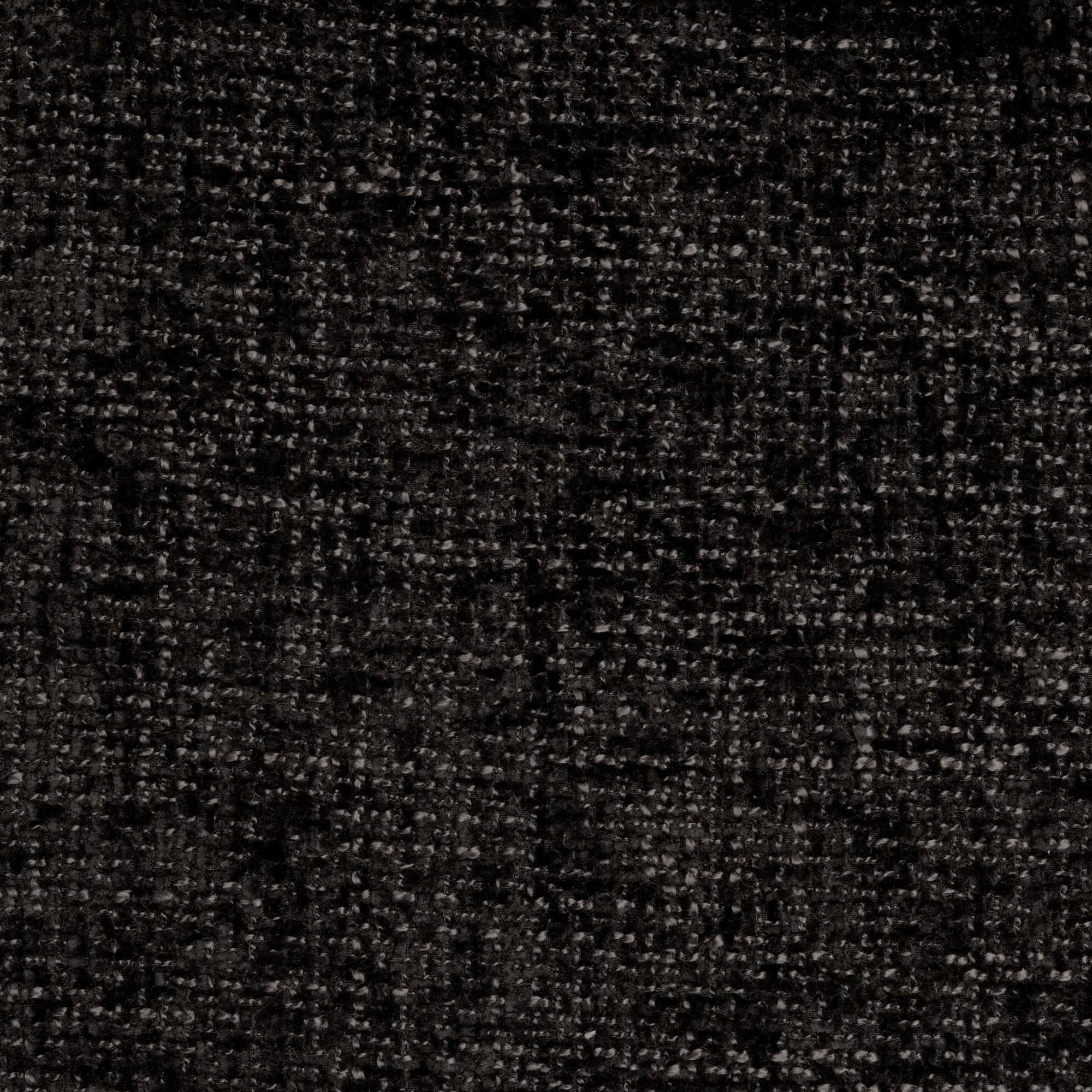 419 Black and Tan Chenille Fabric —